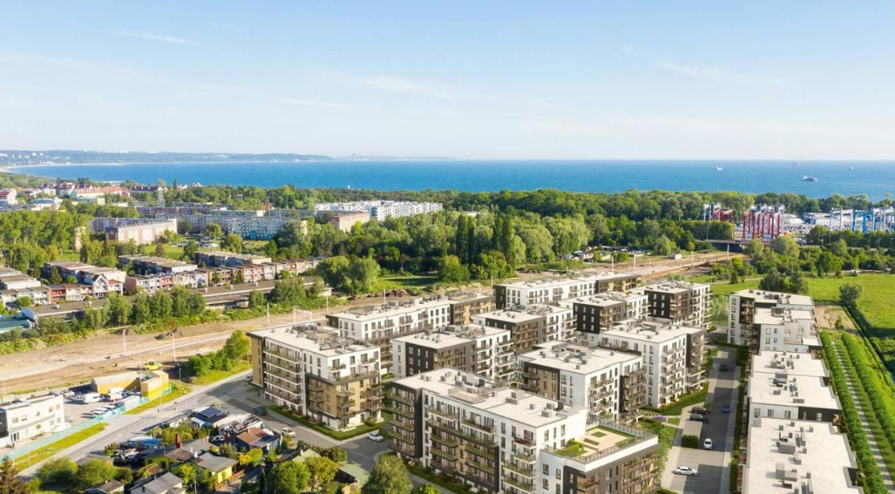 Wow Flou Przystan Letnica Apartamenty 700M Plaza Danzig Exterior foto